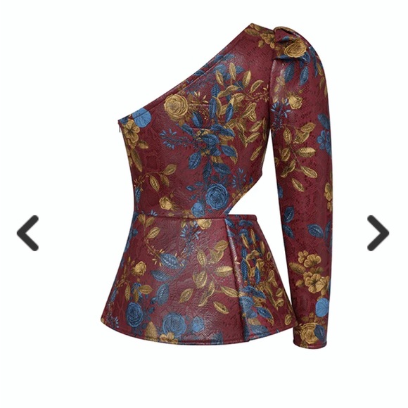 Autumn Adeigbo Lykke Blouse size 6 - Picture 4 of 12